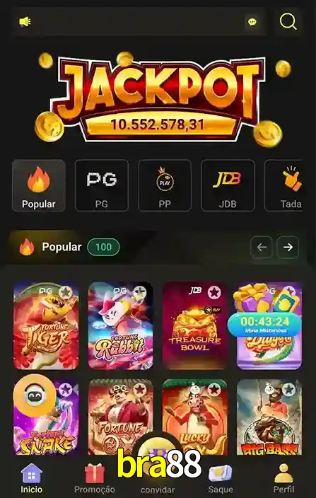 Promoções Especiais no bra88 App